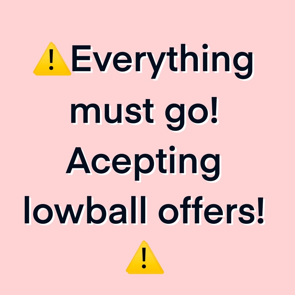 EVERYTHING MUST GO